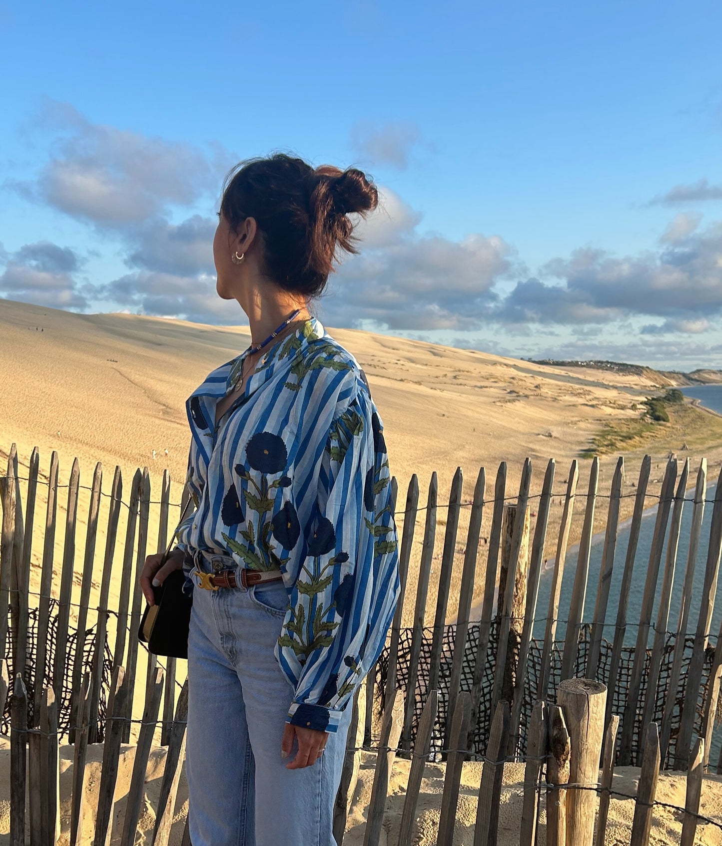 Chemise Mélanie - Chemise coupe loose et manches bouffantes