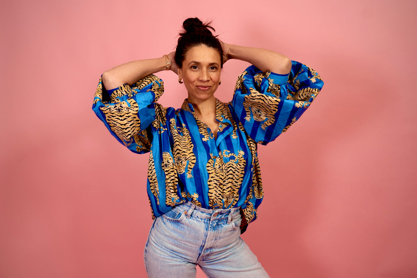 Chemise Mélanie - Chemise coupe loose et manches bouffantes