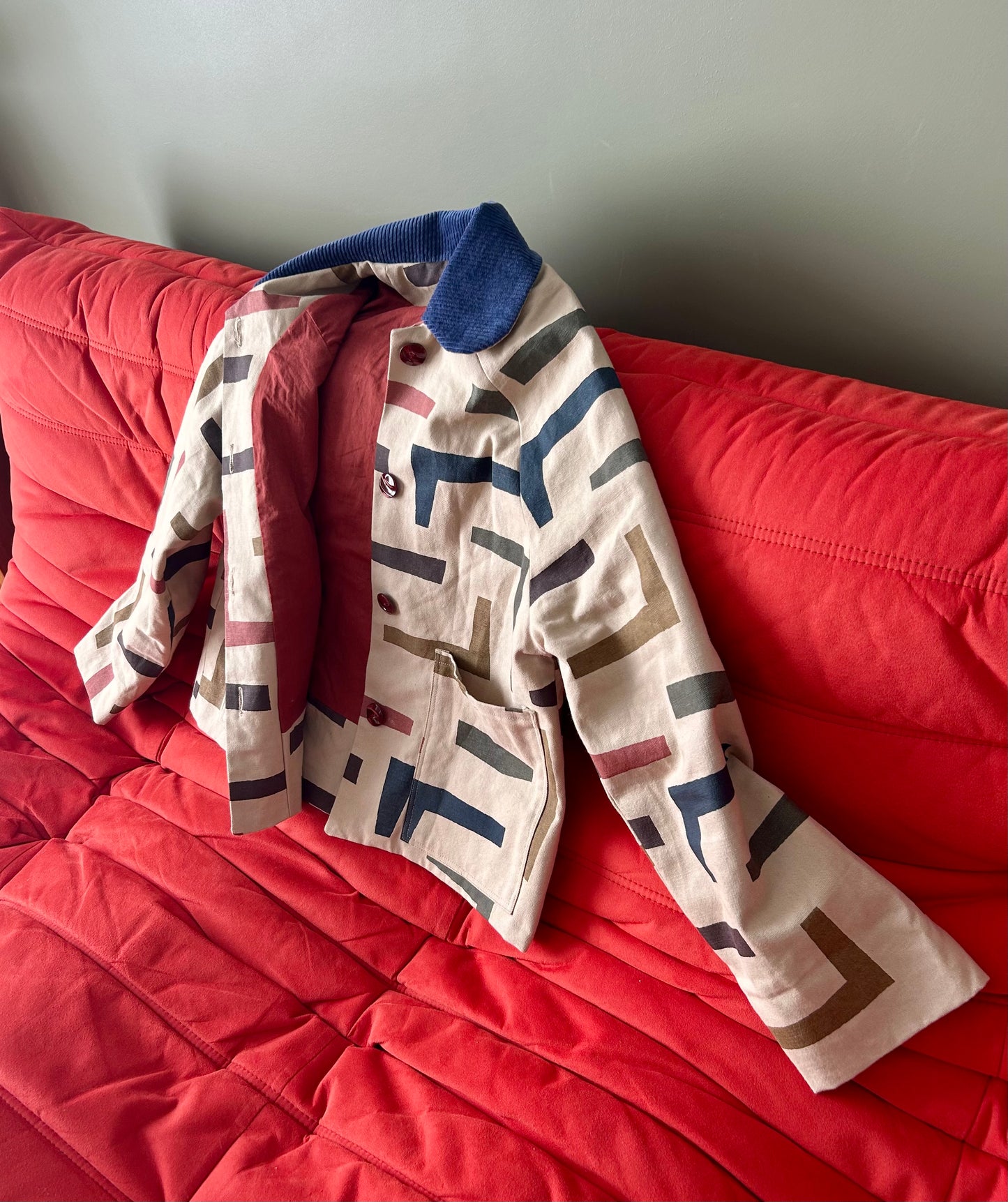 Veste Lolo - Veste de travail upcyclée