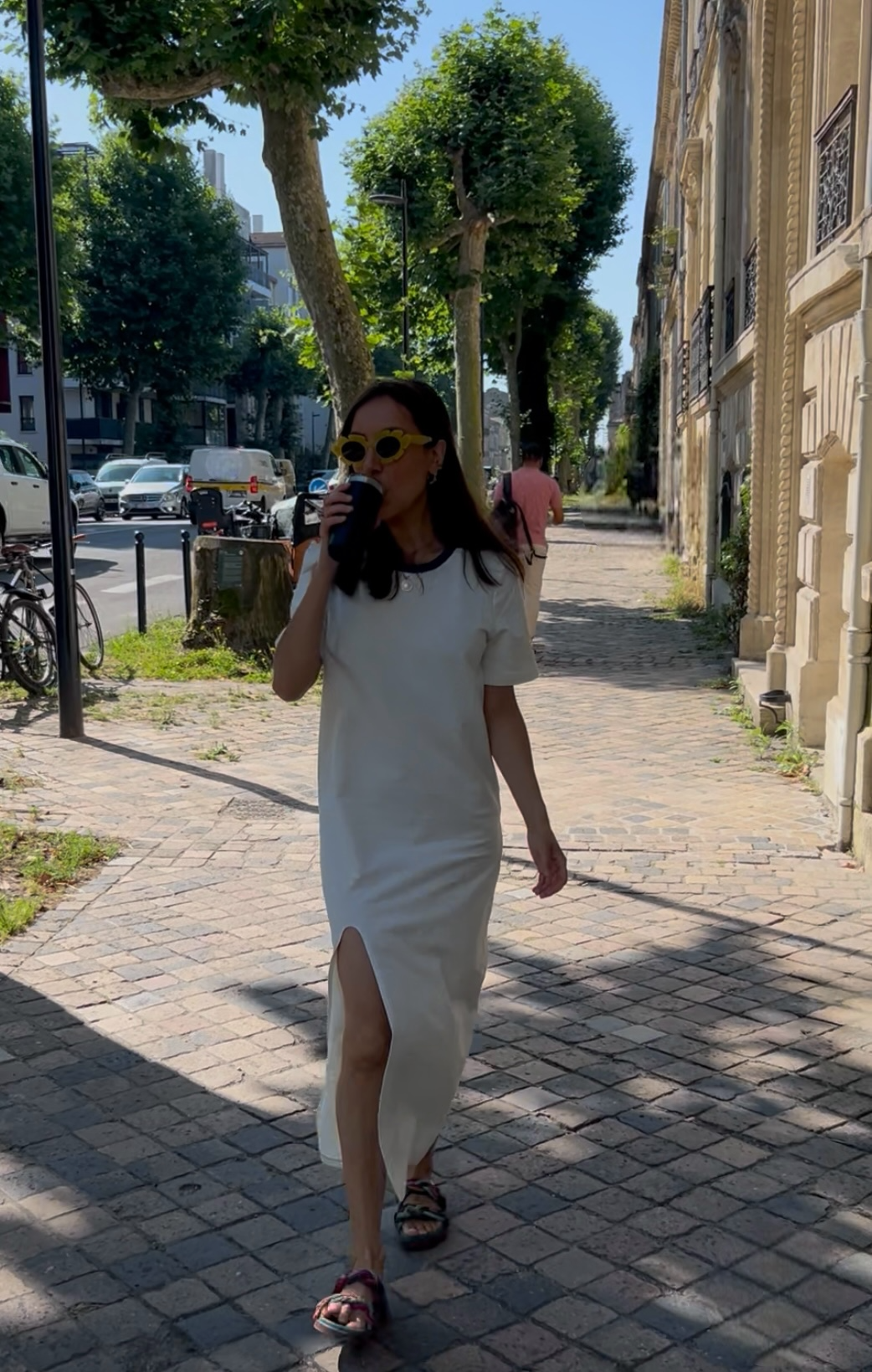 Robe New Laurie - Robe longue fendue