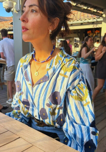 Chemise Mélanie - Chemise coupe loose et manches bouffantes
